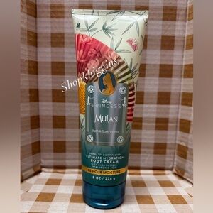 NEW B&BW Mulan Body Cream 8 oz, Disney Princess collection